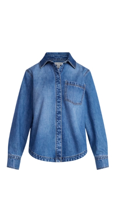 Walmart denim shirt for petites