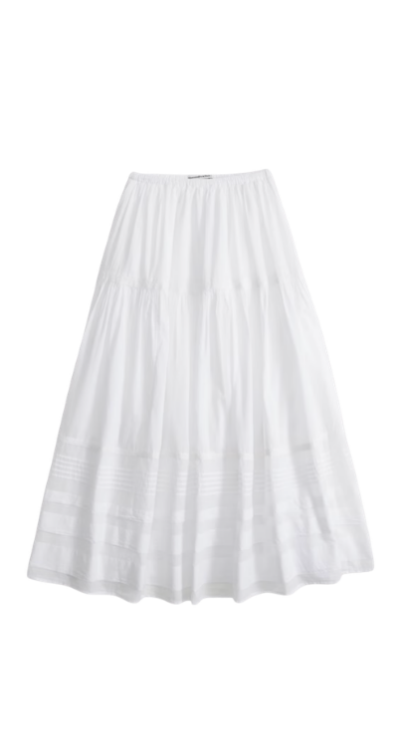Abercrombie white skirt