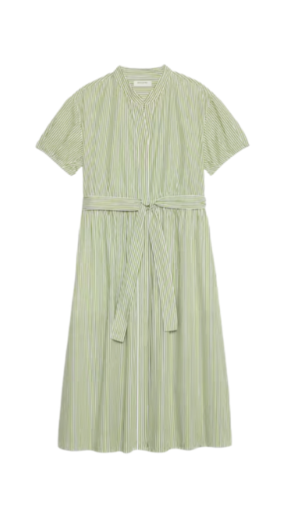 Banana Republic Factory green striped dress