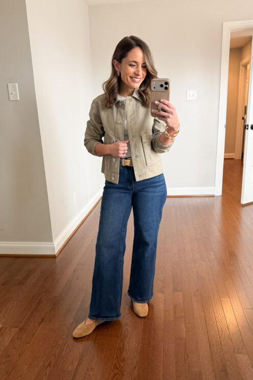 Casual petite Spring outfit