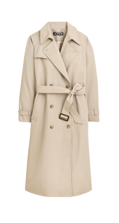 J.Crew New Icon trench coat