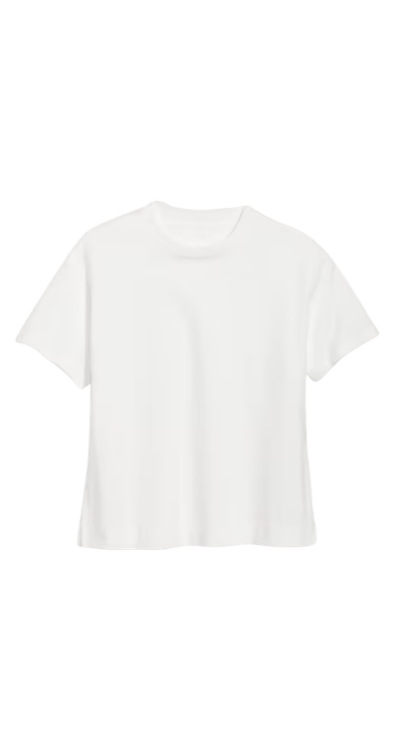 Old Navy basic white tee