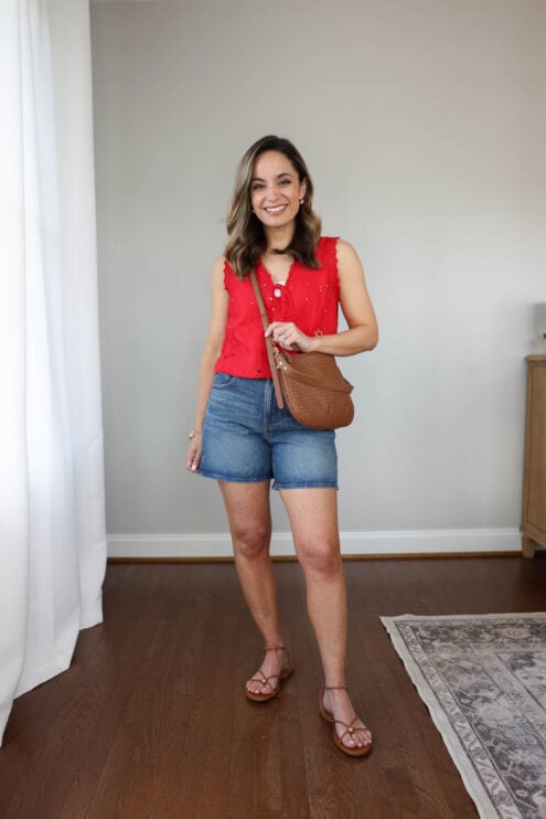 Petite-friendly spring and summer outfits | 10 items 15+ outfits | summer capsule outfits