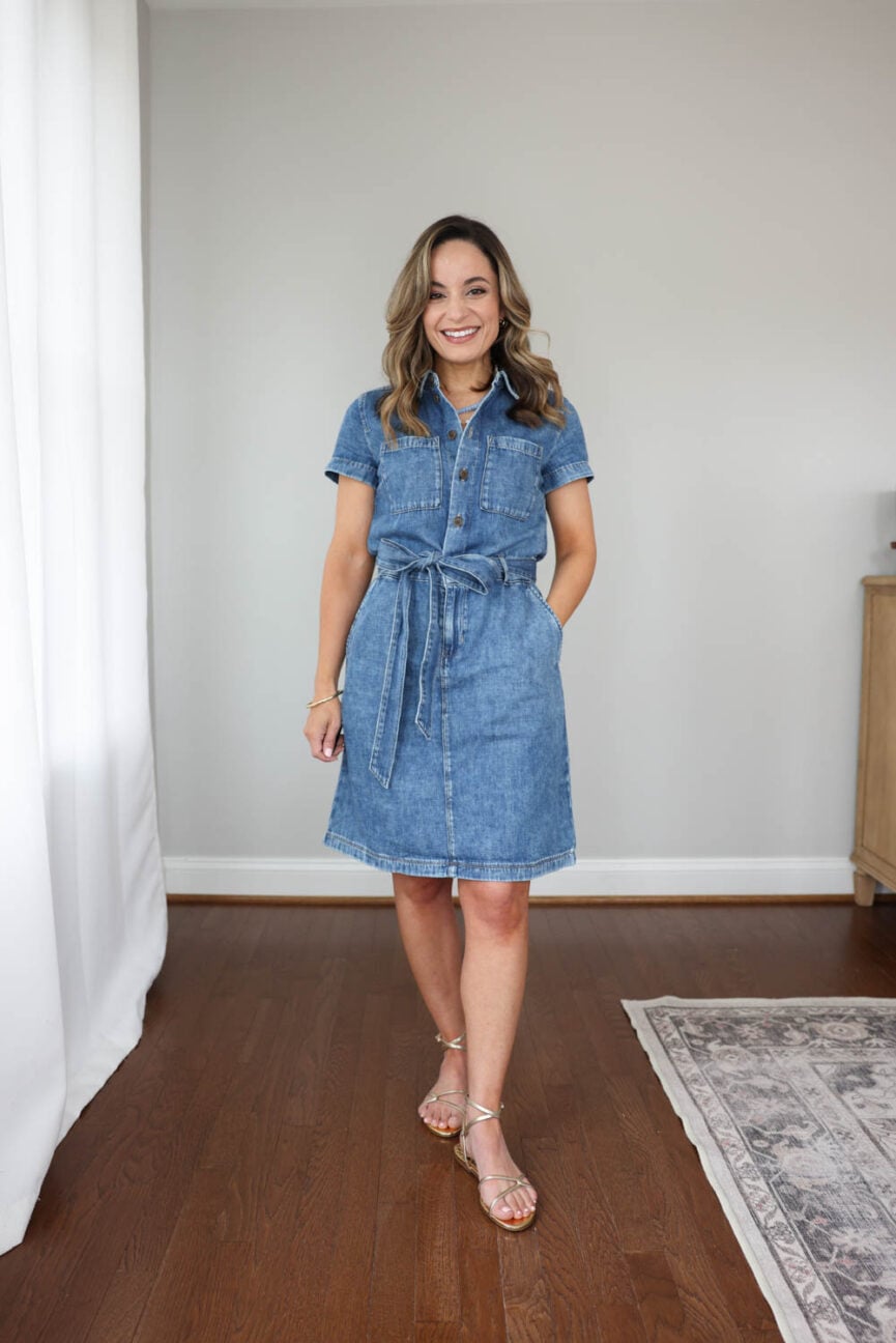Petite-friendly dresses with sleeves | petite dresses | petite fashion
