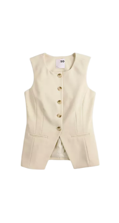 Kohl's button up vest