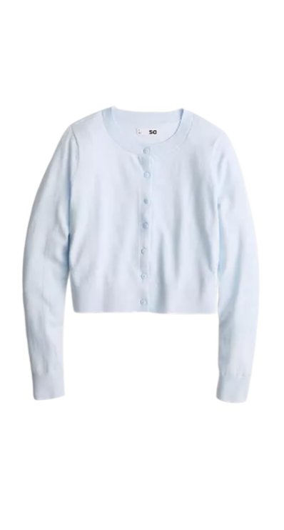 Lighweight Kohl's light blue cardigan