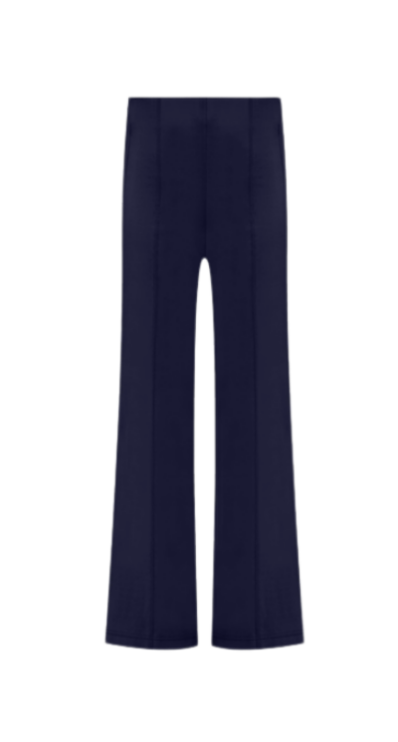 Navy petite ponte pants