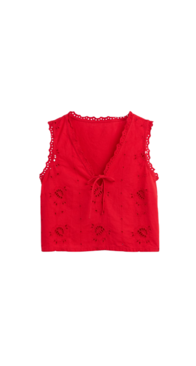 Old Navy red tank top