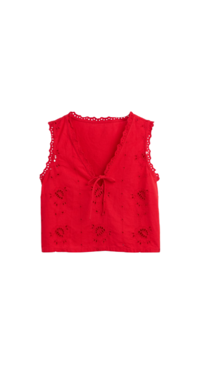 Old Navy red tank top