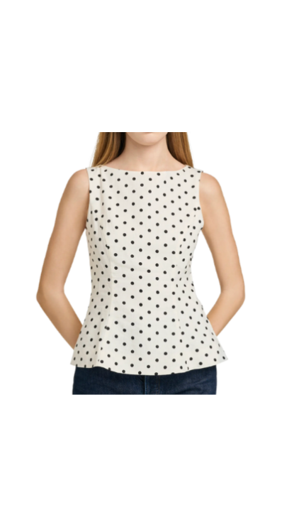 Polka dot top Nordstrom