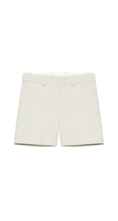 Aritzia beige shorts for petites