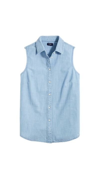 Chambray button up shirt