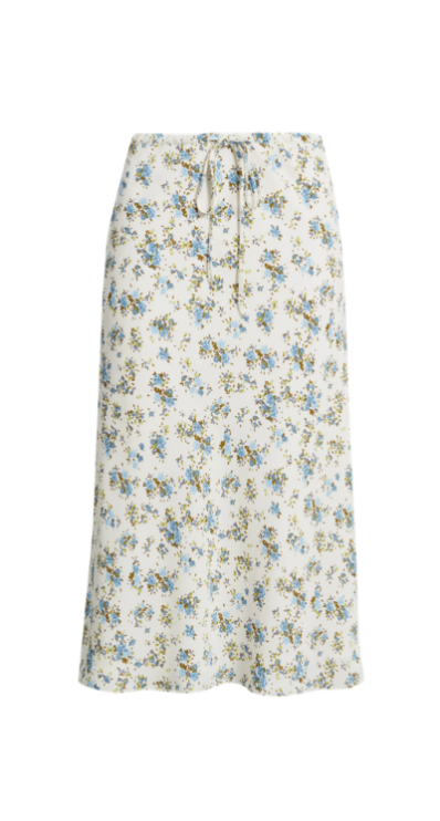 Floral skirt for petites