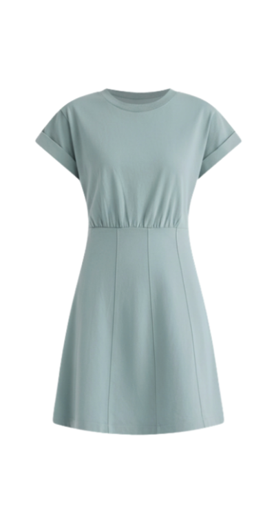 Loft mint green dress for petites