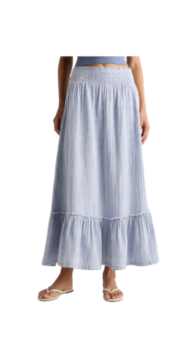 Quince midi skirt for petites