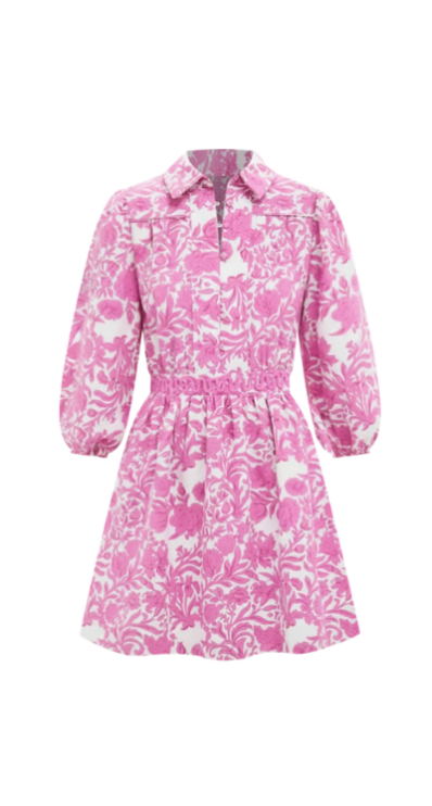Tuckernuck pink floral dress