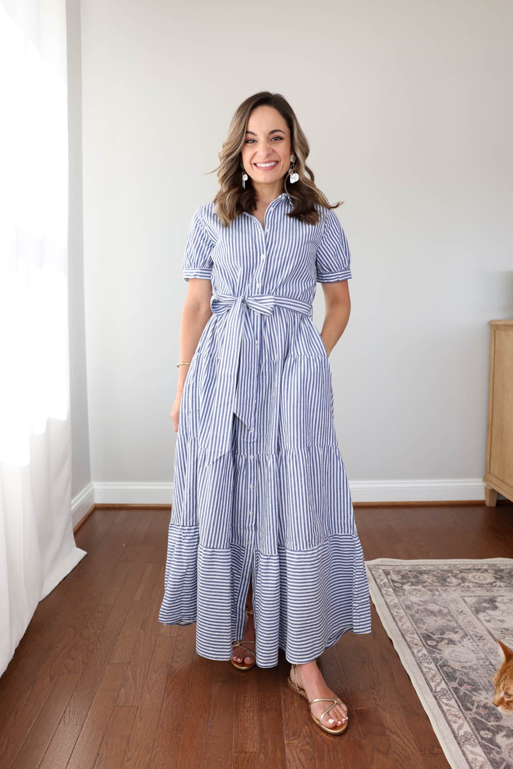 Petite-friendly maxi dress | amazon dresses for petites | under $40 dress for petites