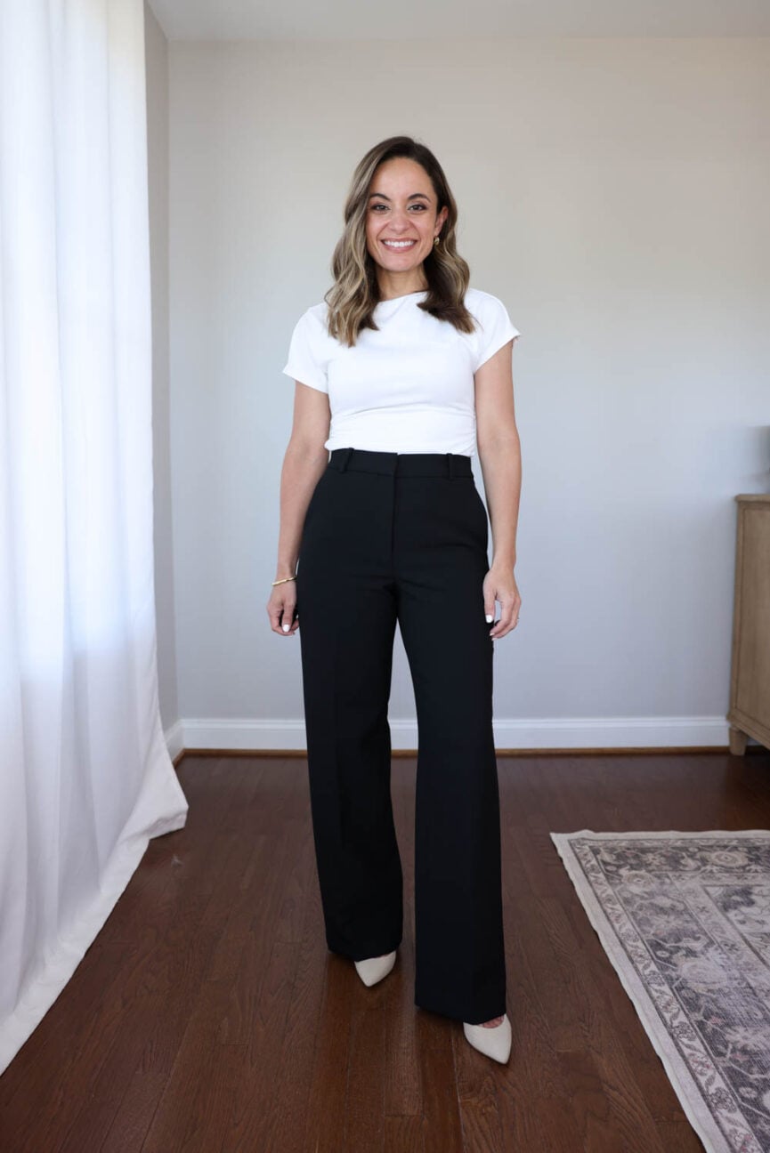 Aritzia Pants on a Petite Frame: Effortless, Agency, and Limitless Compared