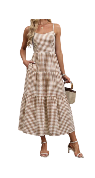 Budget-friendly Amazon midi dress for petites
