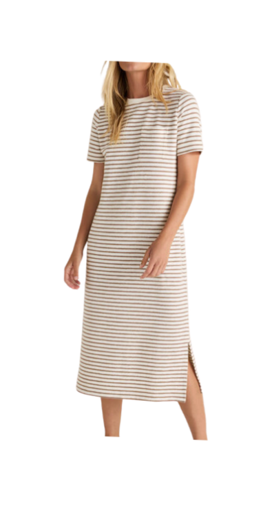 Haven well within striped t-shirt dress