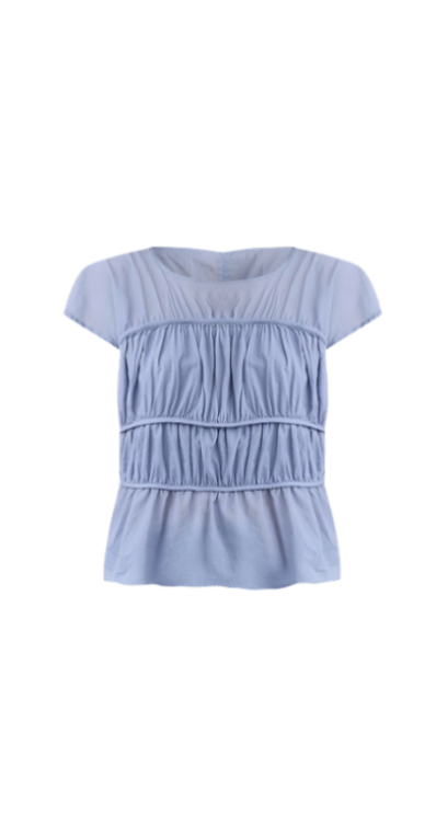 LOFT ruched top for petites