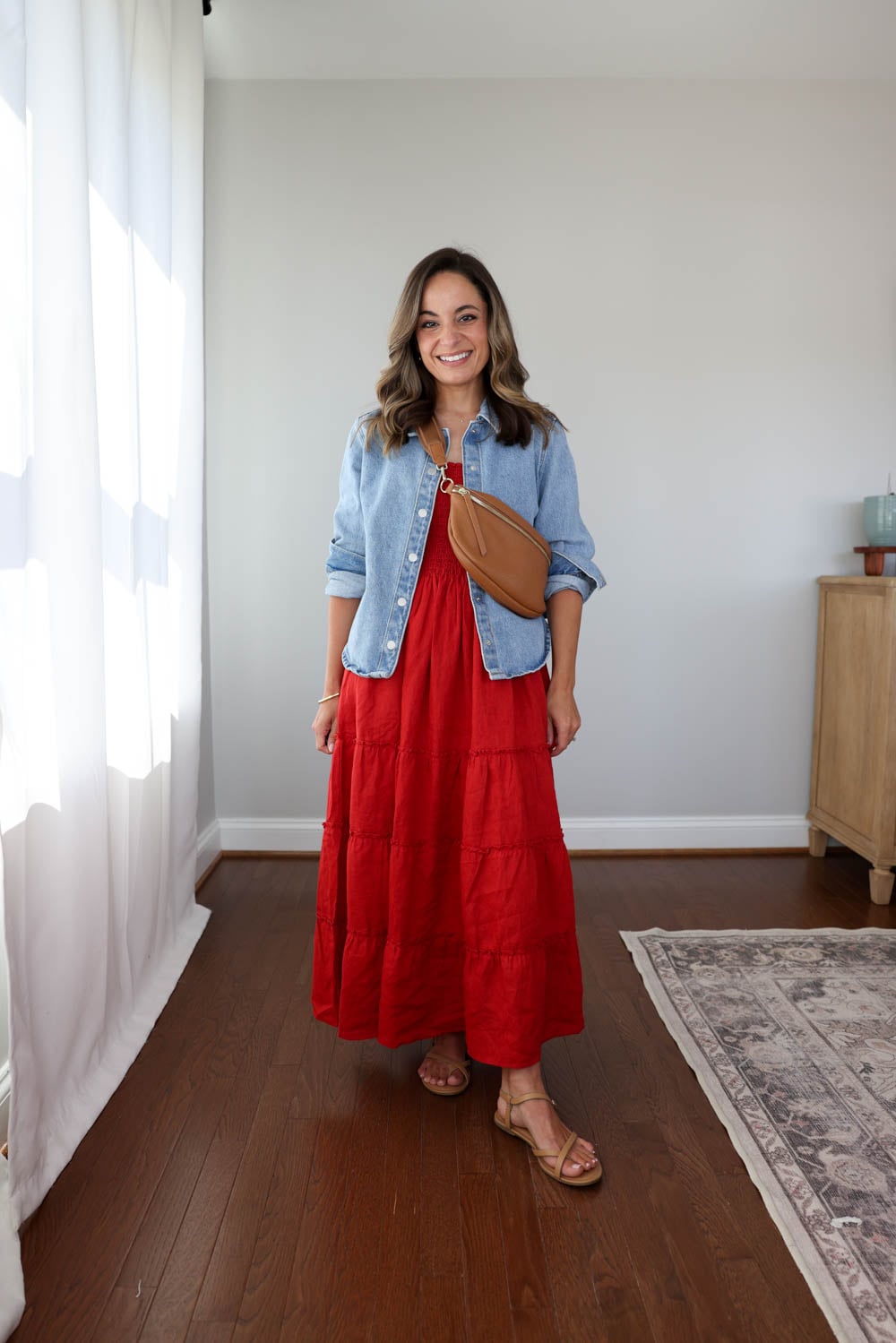 how to layer midi dress How to Wear Midi Dresses in the Fall Love Olive Co