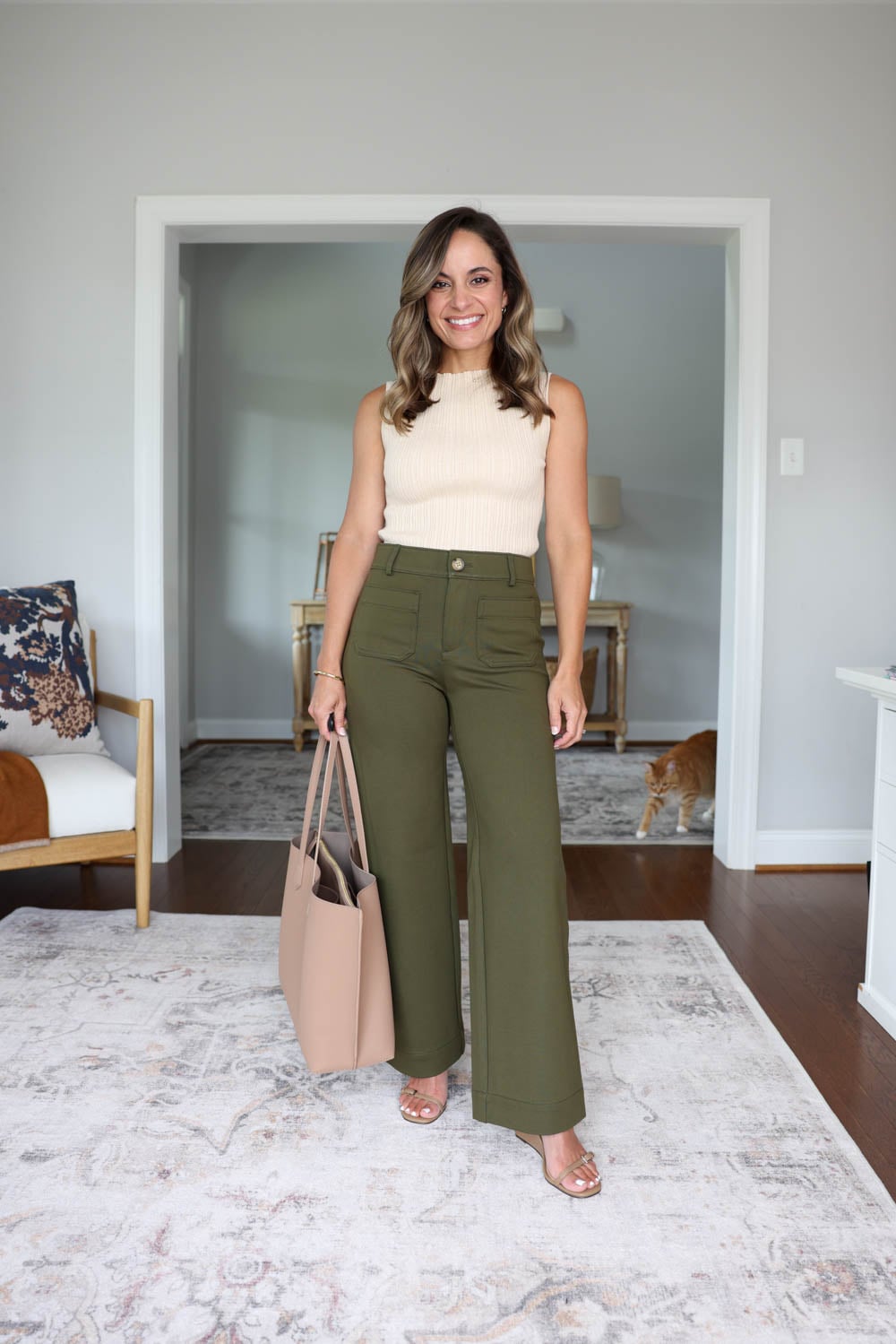 Petite-friendly outfit idea for work | business casual outfit idea | petite fashion