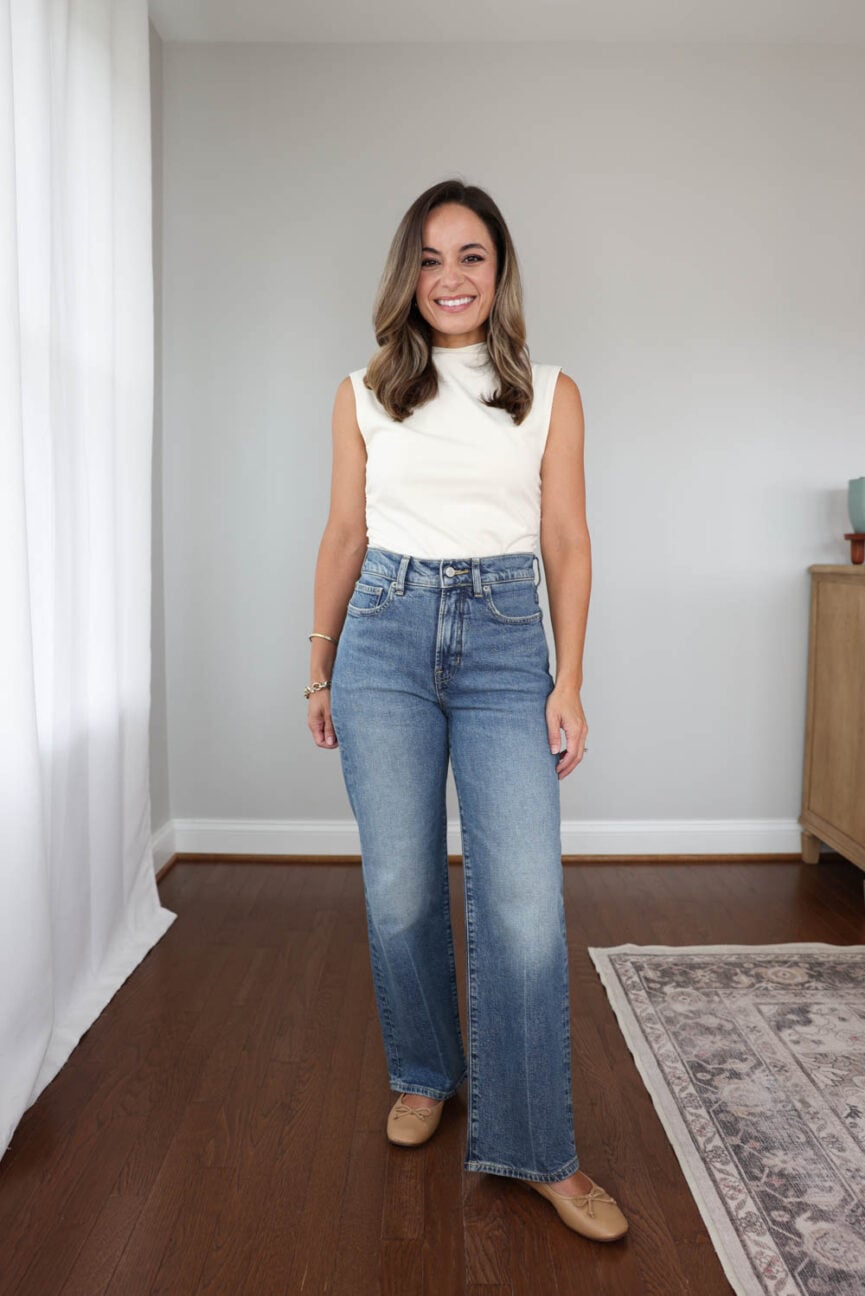 Extra shorts jeans for petites from J.Crew | jeans with a 25" and under inseam | petite friendly jeans 