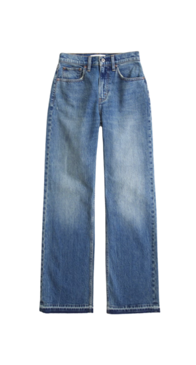 Abercrombie high rise 90s jeans