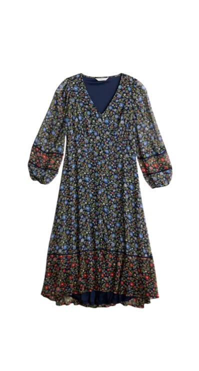 Floral petite midi dress Kohl's