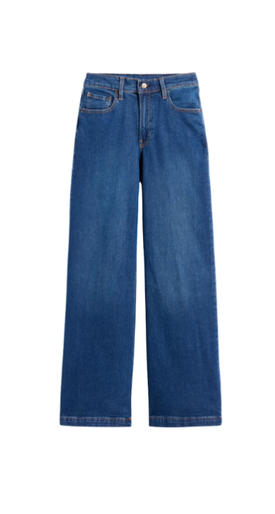 Gap wide leg jeans petite friendly