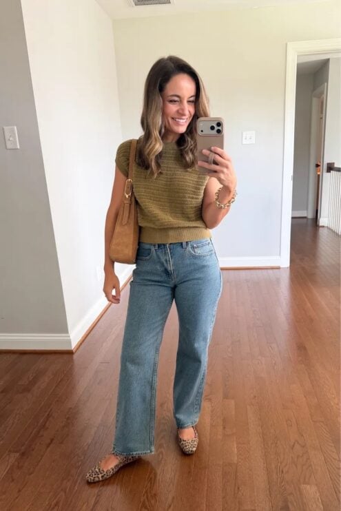 casual fall outfit idea