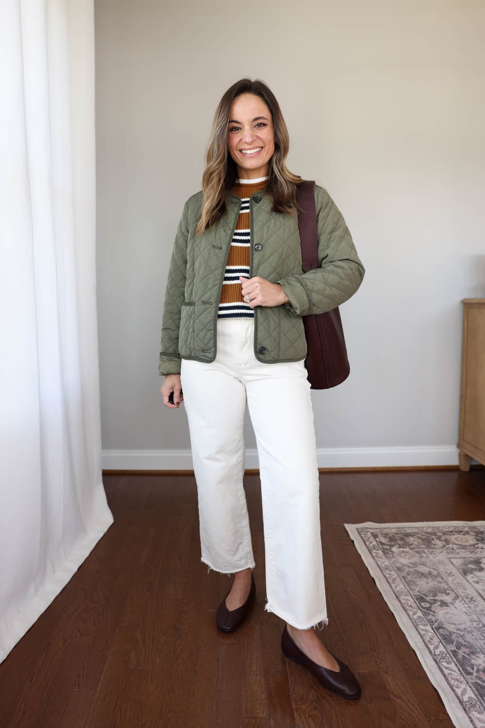 Petite-friendly fall jackets | fall quilted jacket for mild weather | three petite friendly fall quilted jackets
