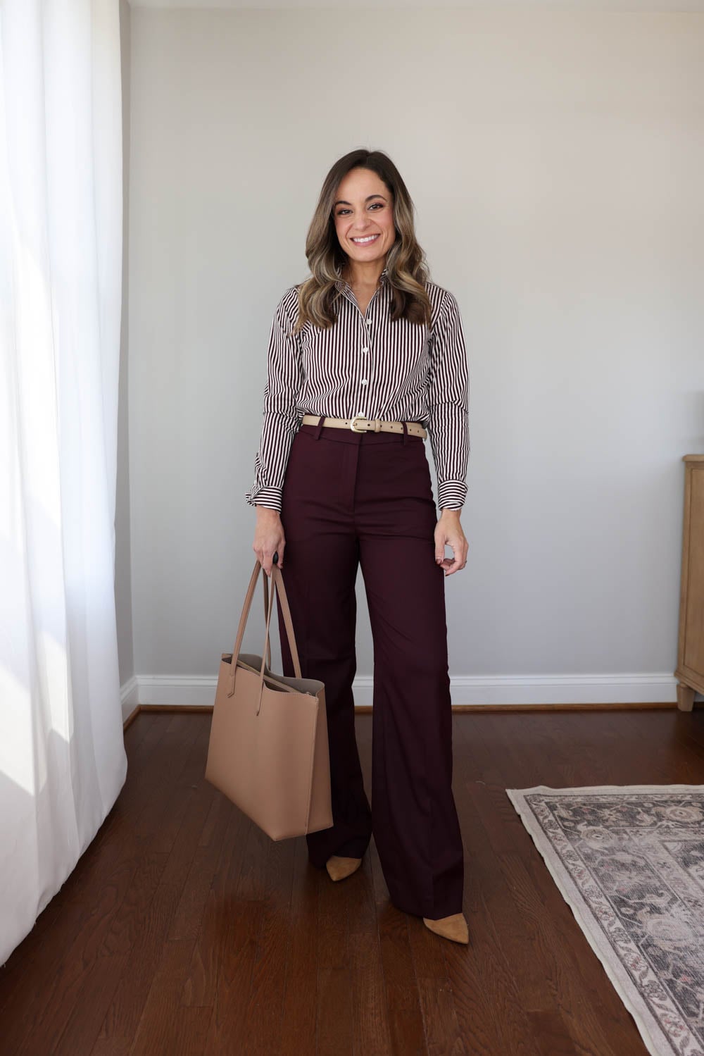 Petite-friendly outfits for work via pumps and push-ups blog | fall outfits for work | business casual outfits for work 