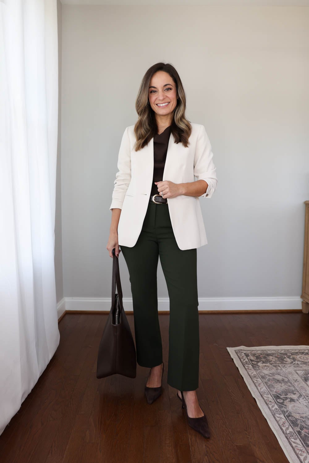 Petite-friendly outfits for work | business casual outfits for work | fall outfits for work 