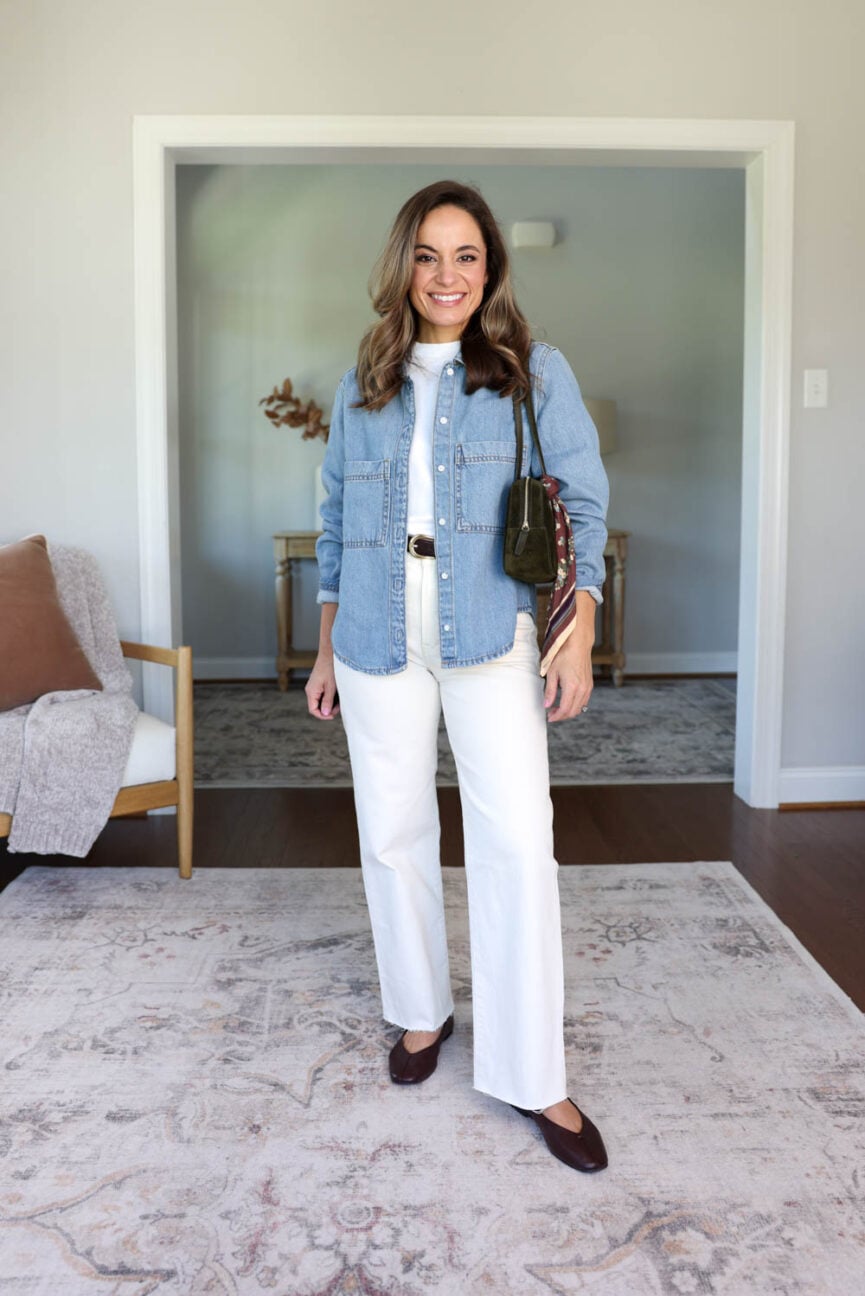 25 piece fall capsule wardrobe for petites via pumps and push-ups blog | petite friendly fall capsule wardrobe | petite-friendly fall outfits | 25 items 40 outfits