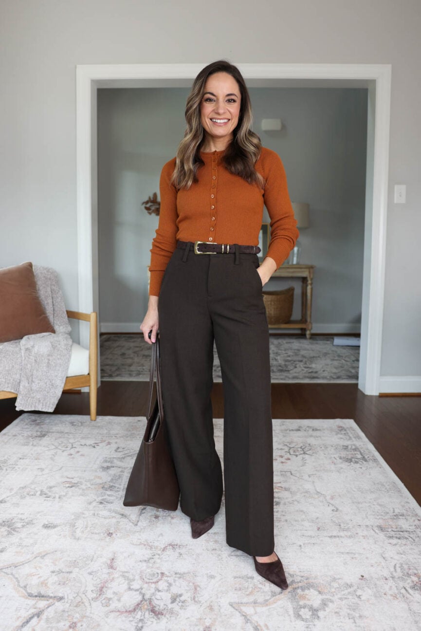 Petite-friendly fall workwear capsule wardrobe | petite workwear | fall outfits for work | petite fashion