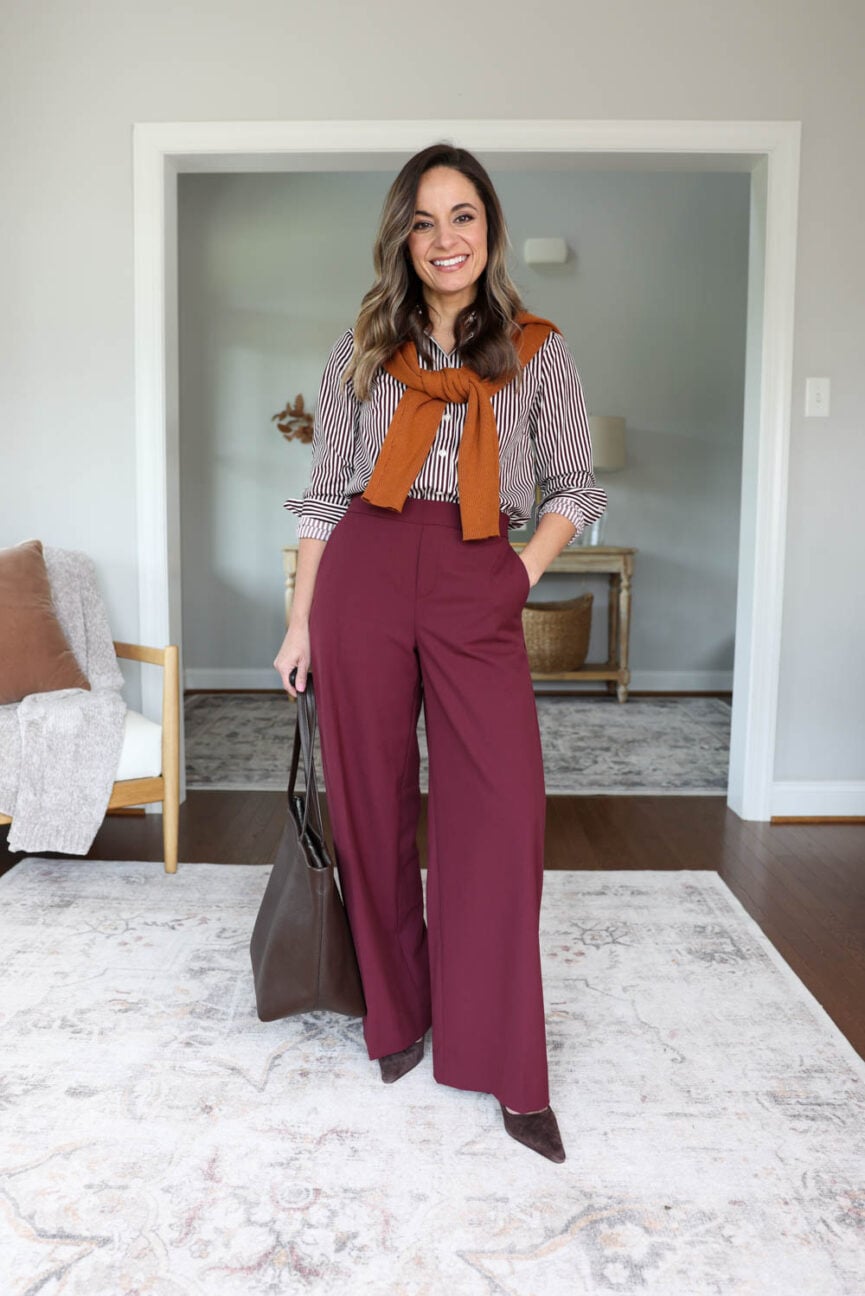Petite-friendly fall workwear capsule wardrobe | petite workwear | fall outfits for work | petite fashion