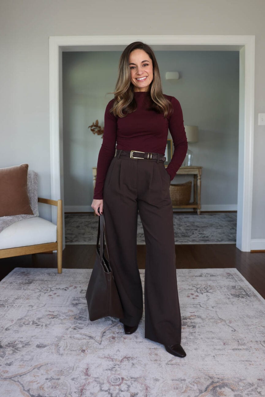 Petite-friendly outfits for work with boots | how to wear boots to work | business casual outfits with boots