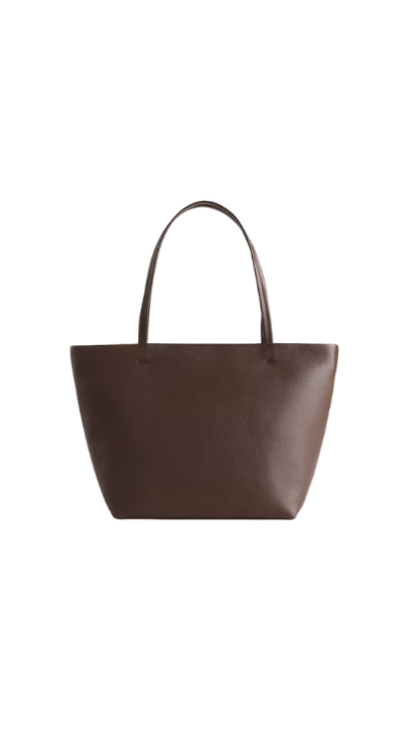 Espresso brown tote bag Quince