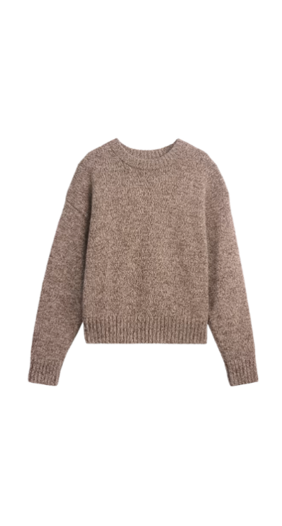 Gap marled sweater in brown