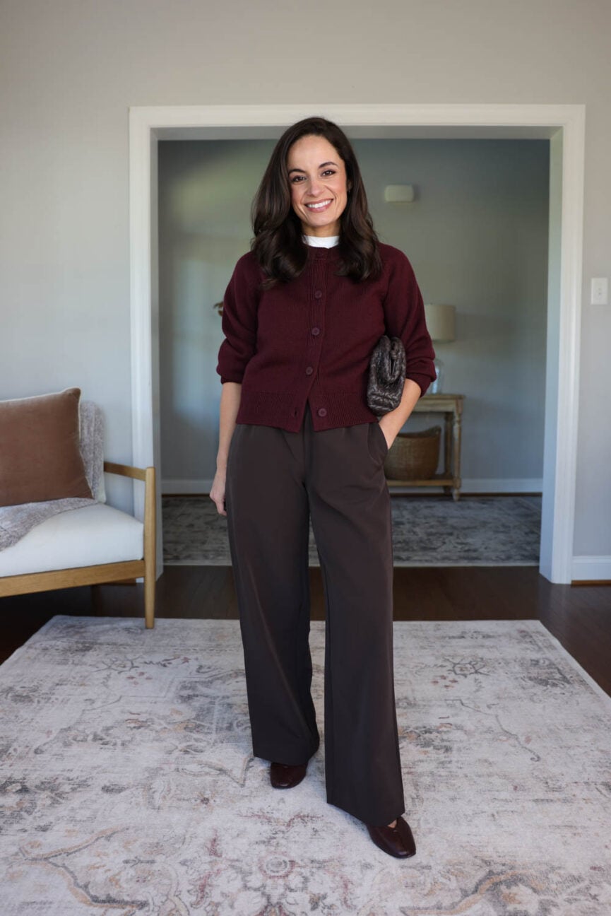 Petite-friendly crepe pants | pull on pants for petites | comfortable pants for petites