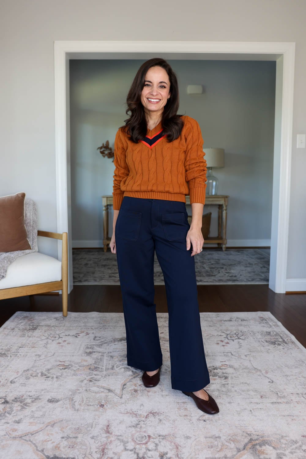 Petite-friendly pants from Walmart for petites | review of pants from Walmart on a petite frame