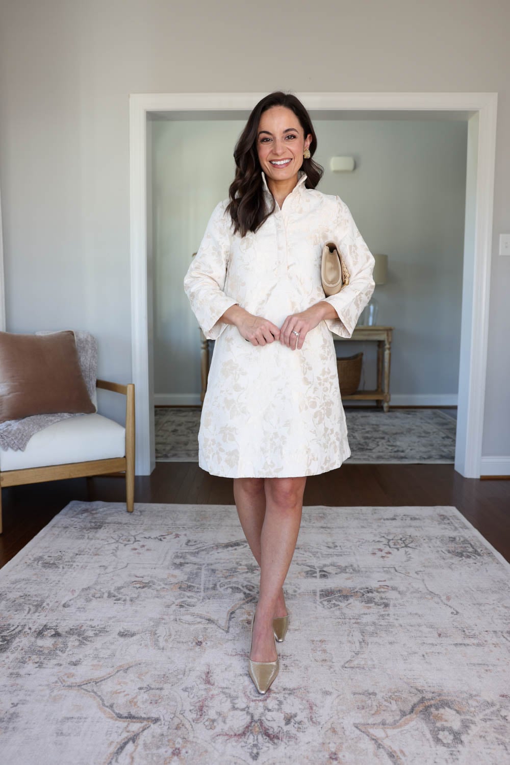 Petite-friendly holiday party dresses | petite dresses | tuckernuck fit on a petite frame