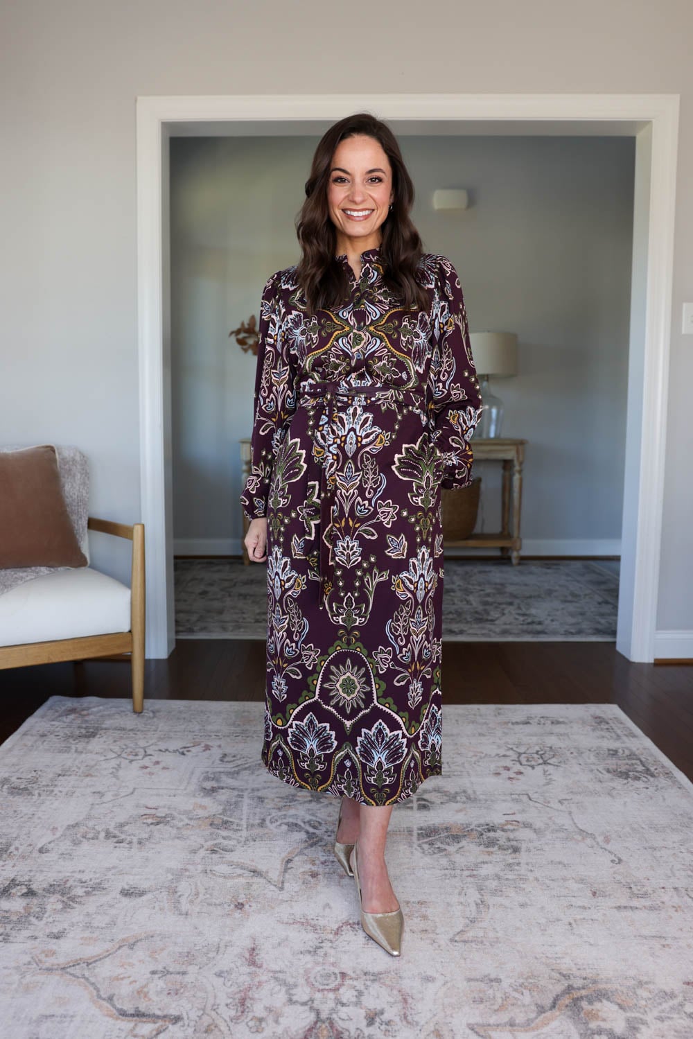 Petite-friendly fall dresses | fall dresses for holidays | petite fashion | stretch dresses for petites