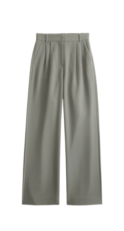 Abercrombie sage green pants for petites