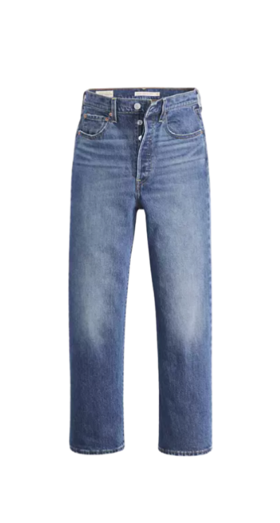 Levi straight ankle jeans for petites