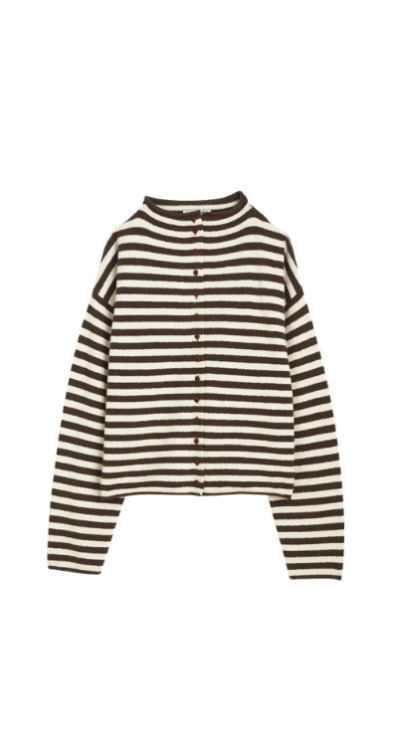 Madewell striped sweater petite-friendly